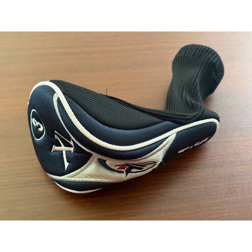 Top Flite XL‎ 3 Rescue Club Head Cover Blue Black White  Pullover